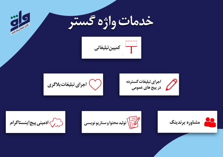 خدمات واژه گستر در حوزه تبلیغات در اینستاگرام خدمات واژه گستر در حوزه تبلیغات در اینستاگرام